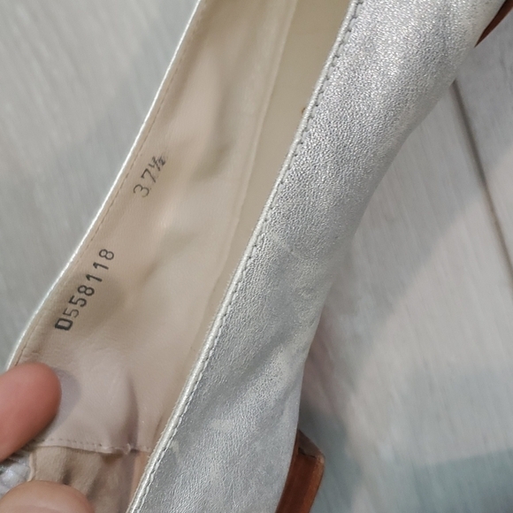 AGL Attilio Guisti Leombruni Womens Luxury Loafer Flats shoes sz 37.5 US 7 5 - Picture 13 of 14